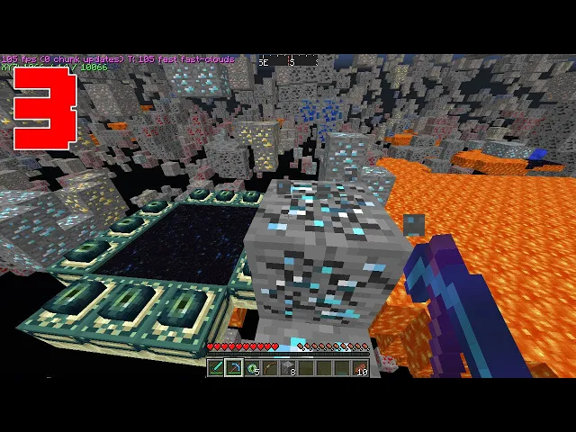 【我的世界Dream】beating minecraft with xray challenge